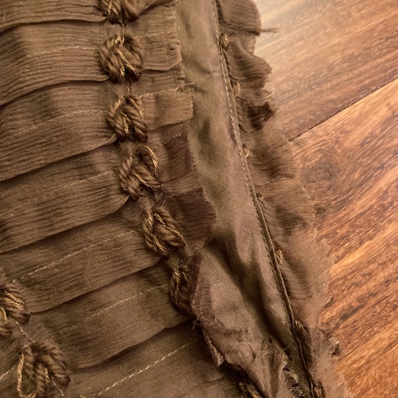 Max Studio Brown Skirt - Picture 4 of 6